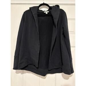 Women's sz s (2-4) black James Perse sweatshirt/cardigan #871